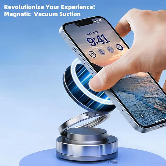 📱360° nastavitelný vakuový magnetický držák na telefon