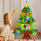 🎁Sada vánočních stromků DIY Felt🎄