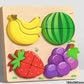 Vzdělávací dřevěné 3D puzzle