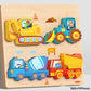 Vzdělávací dřevěné 3D puzzle