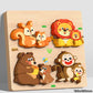 Vzdělávací dřevěné 3D puzzle
