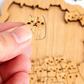 Dřevěné puzzle 100 koček