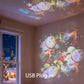 ✨ Rotující LED Projektor – Efekt Galaxie | Skladem 🌌🛌📦