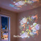 ✨ Rotující LED Projektor – Efekt Galaxie | Skladem 🌌🛌📦