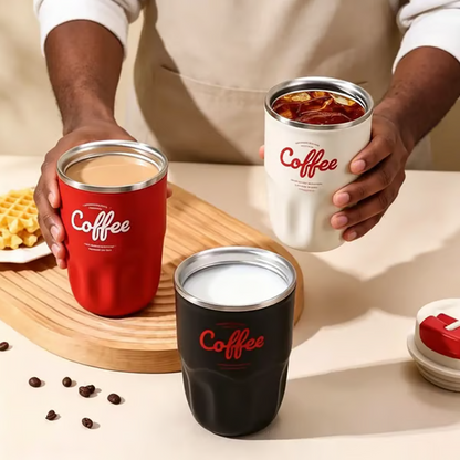 🎁💥POSLEDNÍ DEN SLEVY 50%!!☕Termoska na kávu z nerezové oceli 316