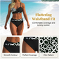 🌺👙 Dvoudílné bikiny s potiskem a zpevňujícím efektem –🌊Nezbytnosti pro dovolenou na ostrově–  platba při doručení💕
