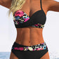 🌺👙 Dvoudílné bikiny s potiskem a zpevňujícím efektem –🌊Nezbytnosti pro dovolenou na ostrově–  platba při doručení💕
