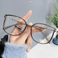 Τέλειο δώρο🎊Γυναικεία μοντέρνα γυαλιά με μεγάλο πλαίσιο κατά του μπλε φωτός